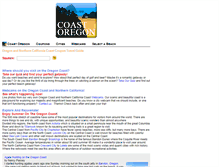 Tablet Screenshot of coastoregon.com